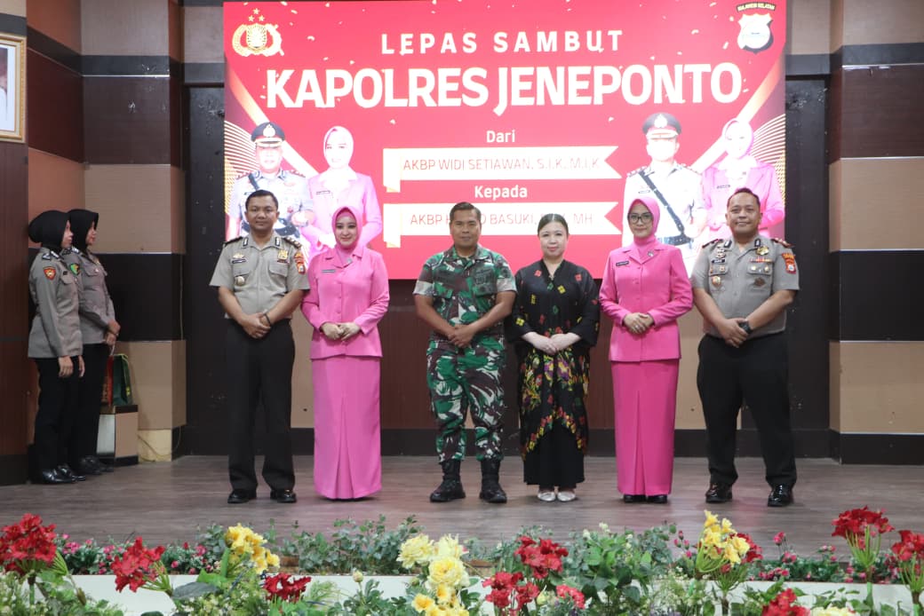 Dandim 1425/Jeneponto Tegaskan Sinergi TNI- POLRI Tetap Solid