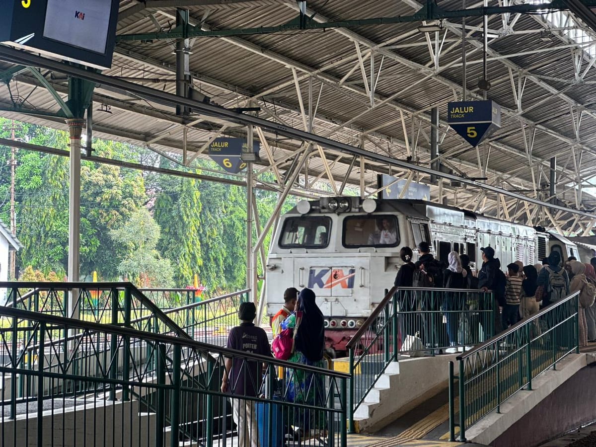 KAI Mulai Buka Penjualan Tiket Kereta Api Angkutan Lebaran 2026.