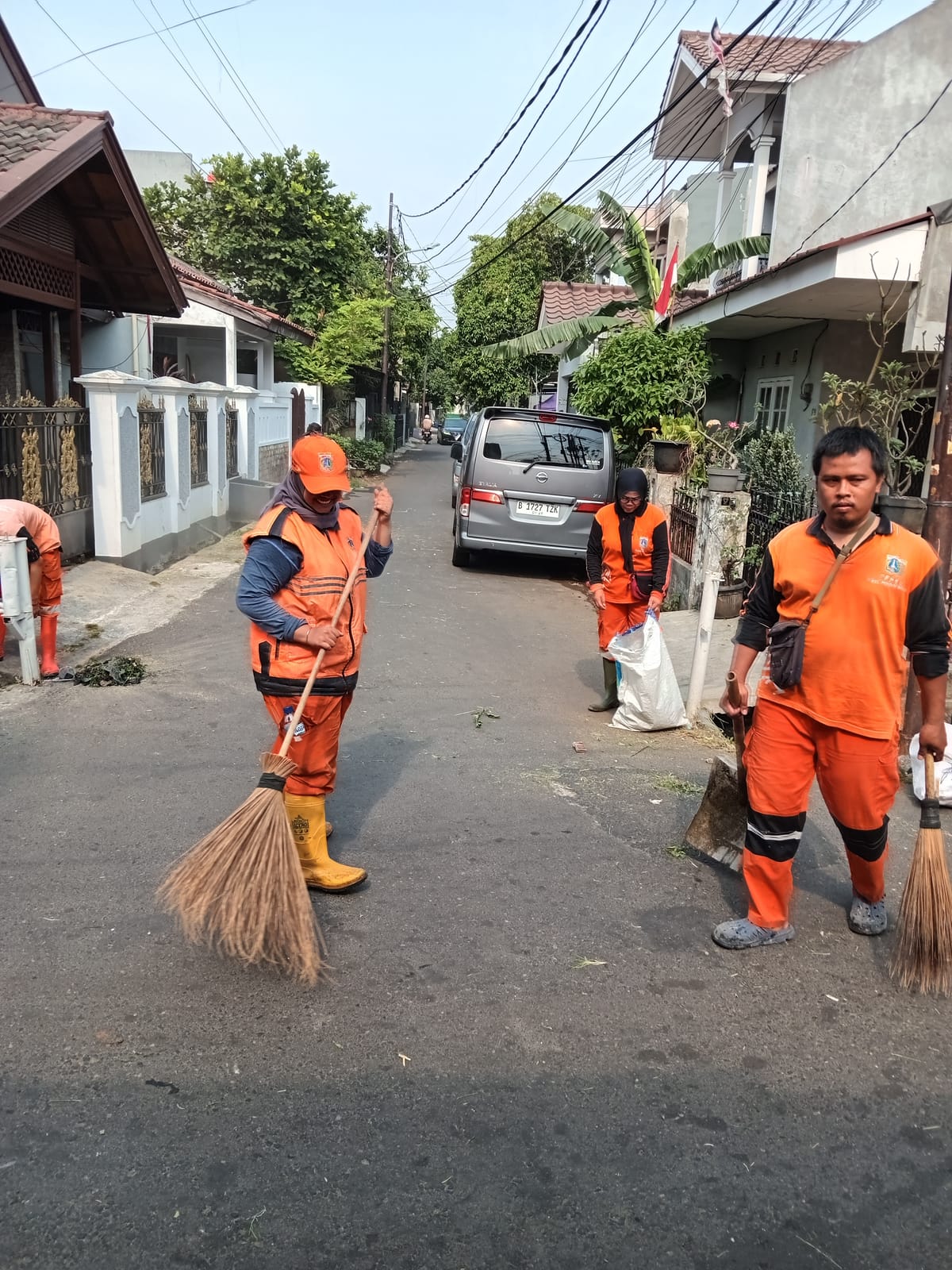 Pasca Malam Tahun Baru, 
DLH DKI Apresiasi Masyarakat Jaga Kebersihan Jakarta