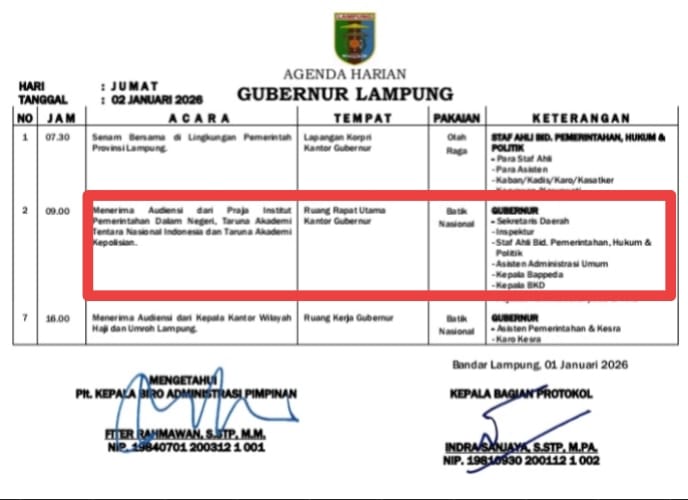 Gubernur Mirza Terima Audiensi Praja IPDN, Taruna ATNI & Kepolisian