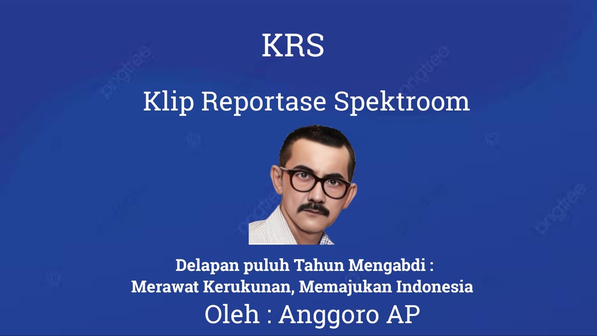 Delapan puluh Tahun Mengabdi: Merawat Kerukunan, Memajukan Indonesia
