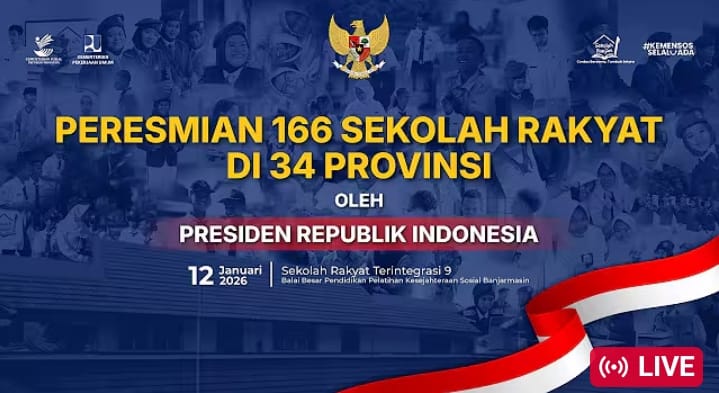 Resmikan 166 SR, Presiden Targetkan Tahun 2029 Entaskan Kemiskinan Ekstrem