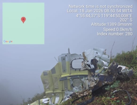 Serpihan Pesawat ATR 42-500 Ditemukan,SAR Intensifkan Pencarian di Bulusaraung