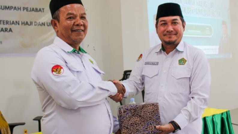 Berpisahnya Kemenag Morotai Dengan Kementerian Haji dan Umrah Morotai Ditandai Ramah Tamah