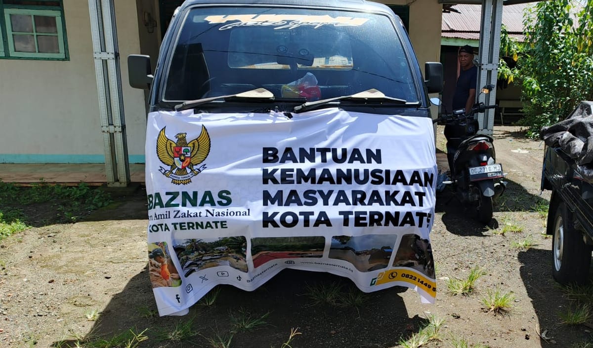 BAZNAS Ternate Terjunkan Tim Tanggap Bencana Bantu Korban Banjir di Kecamatan Ibu Halmahera Barat