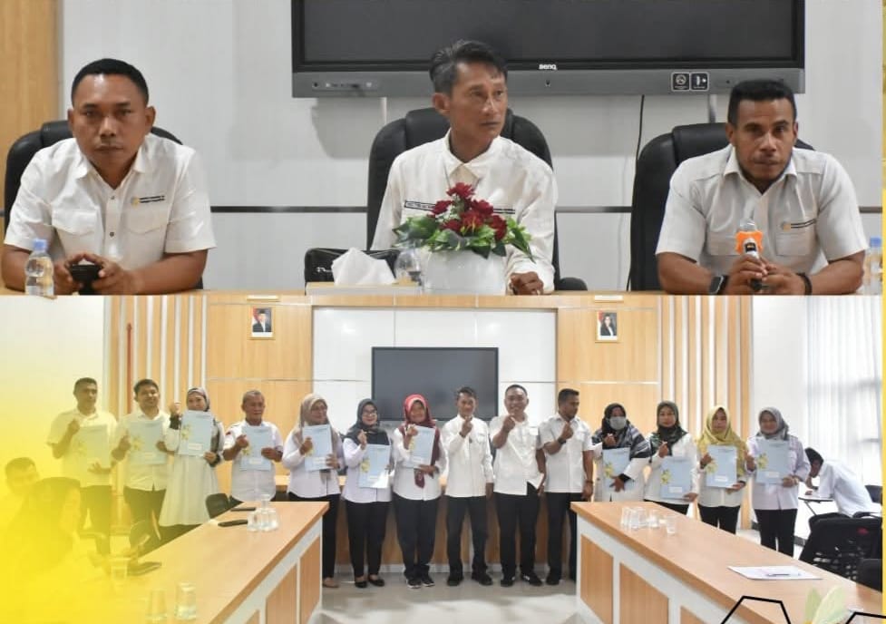 Kemendukbangga/BKKBN Maluku Utara Gelar Rapat Evaluasi Kinerja dan Penyerahan SK Tim Kerja
