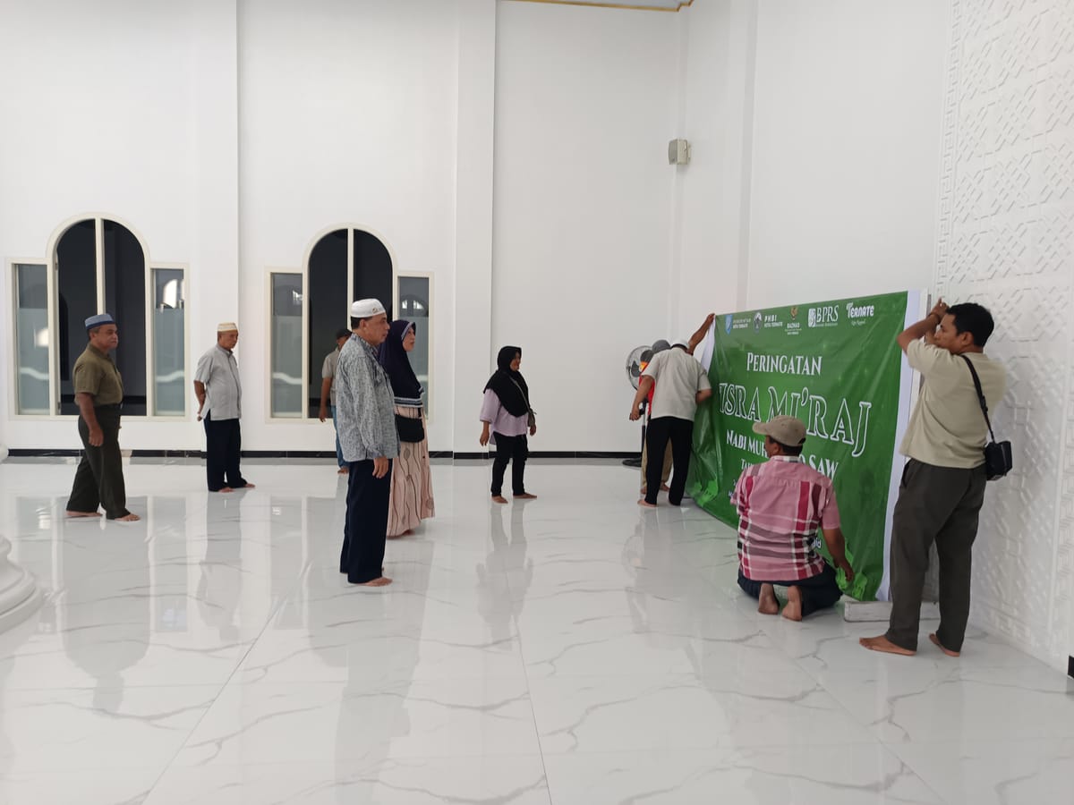 PHBI Bersama Pemkot Ternate Malam Ini Peringati Isra Mi'raj 1447 Hijriah