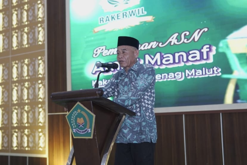 Kakanwil Kemenag Malut Ajak Seluruh ASN Untuk Menghargai Tugas Kemenhaj dan Umrah