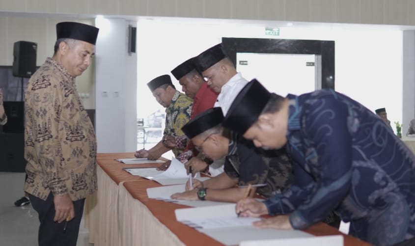 Rakerwil Kemenag Maluku Utara 2026 Berakhir, Hasilkan Pakta Integritas Komitmen Kerja