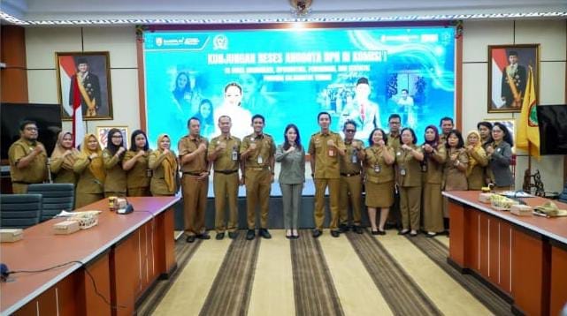 Reses DPR RI di Diskominfosantik Kalteng, Internet Desa dan Literasi Digital Jadi Fokus Utama