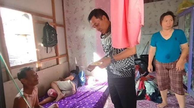 Warga Mendawai Diliputi Cemas DBD, Dinkes Palangka Raya Turun Langsung Lakukan Penanganan