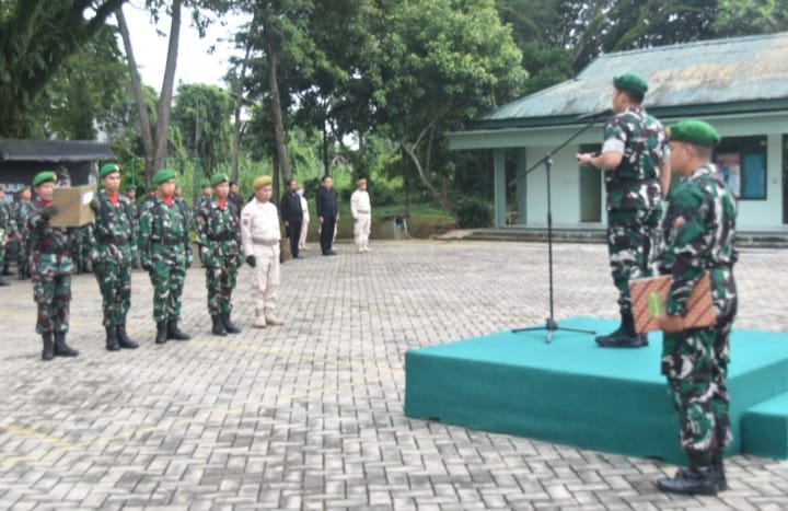 Kodim 1002/HST Laksanakan Upacara Bendera, Panglima TNI Soroti Tantangan Global