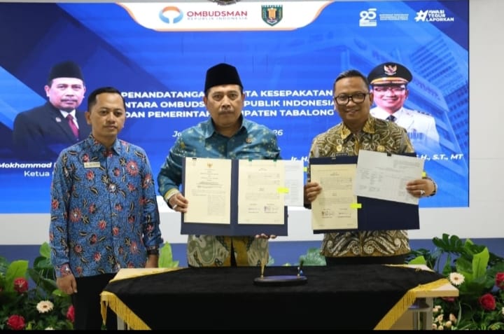 Perkuat Pelayanan Publik, Pemkab Tabalong Jalin Kerjasama Dengan Ombudsman RI