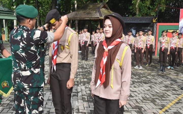 Perkemahan KKRI Kodim 1002/HST Wadah Pembinaan Disiplin dan Kepemimpinan Pelajar