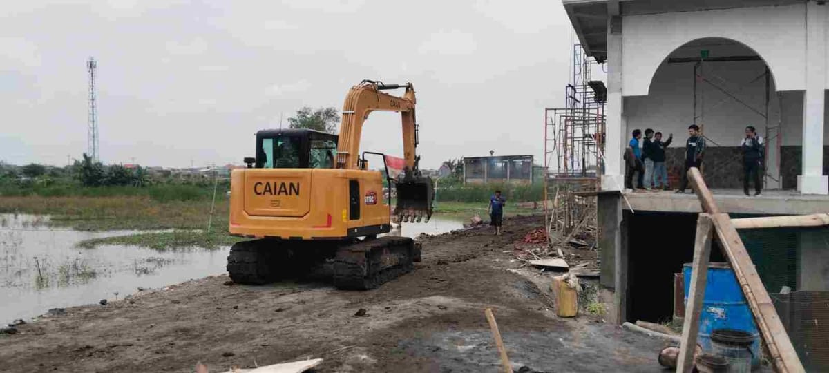 Sempat Kecewa atas Pekerjaan Proyek Dam Desa Kedungpeluk yang Molor, Bupati Subandi: Sekarang Tidak Ada Alasan Molor Lagi