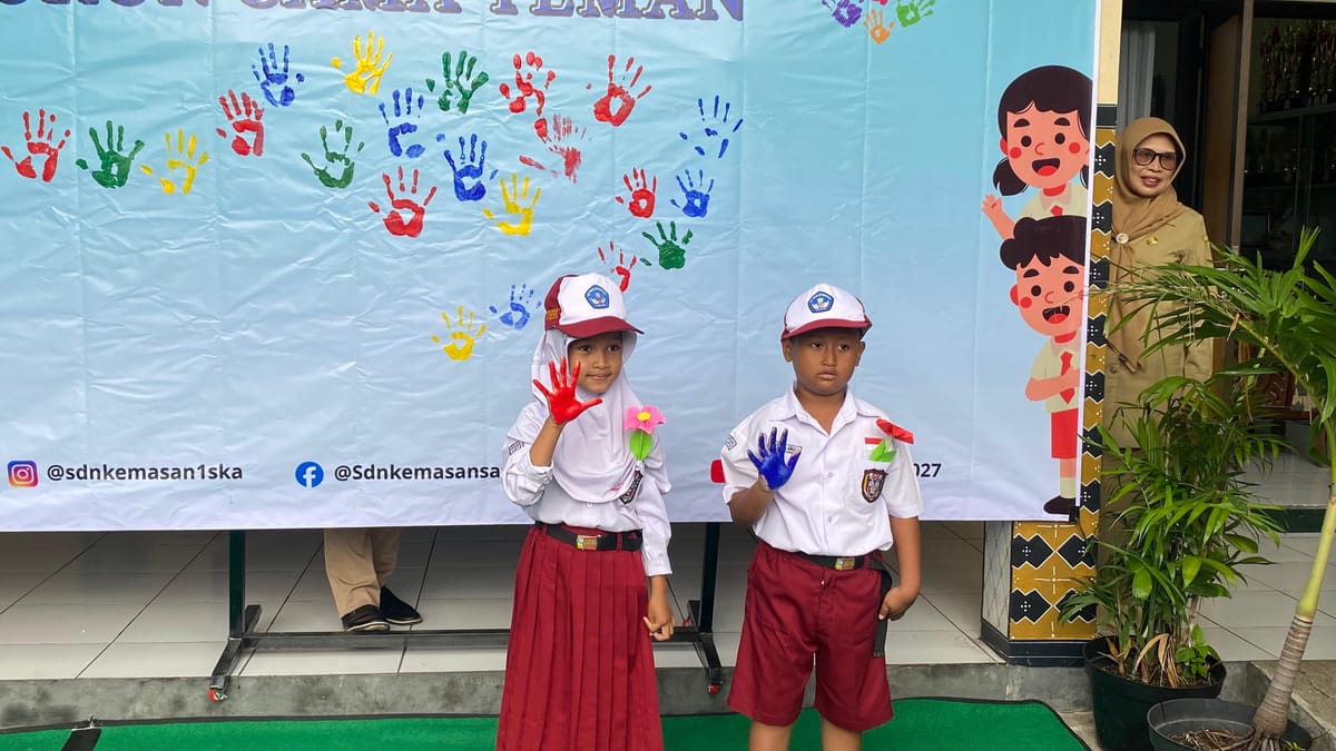 Gerakan Rukun Teman Diterapkan Di SDN 1 Kemasan Solo