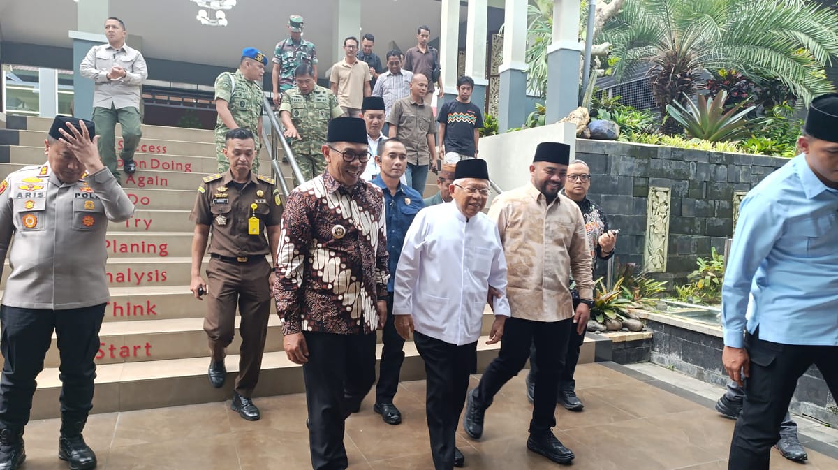 Terpukau Keindahan Alam, KH Ma’ruf Amin Nilai Kota Batu Punya Keunggulan Langka