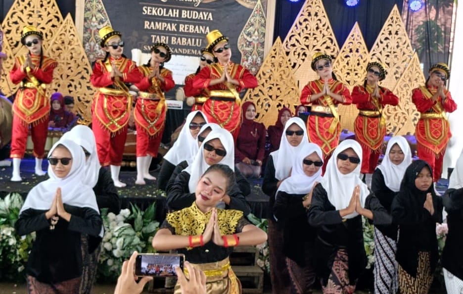 SMP N 2 Kandeman Batang, Sekolah Budaya Rampak Rebana Babalu