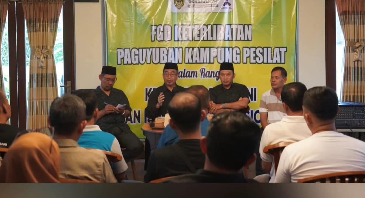 Pemkab Madiun Sosialisasikan Perbup Madiun Di Kampung Pesilat