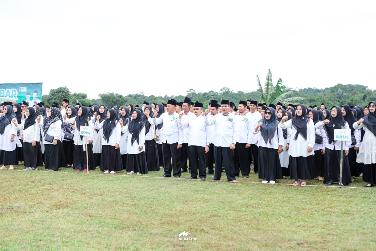 Harlah ke-103 NU, Ribuan Kader Bawang Kuatkan Barisan