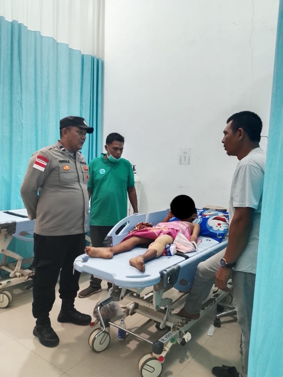 Bocah Nagan Raya Diterkam Ular Phyton, Polisi Imbau Warga Awasi Aktifitas Anak