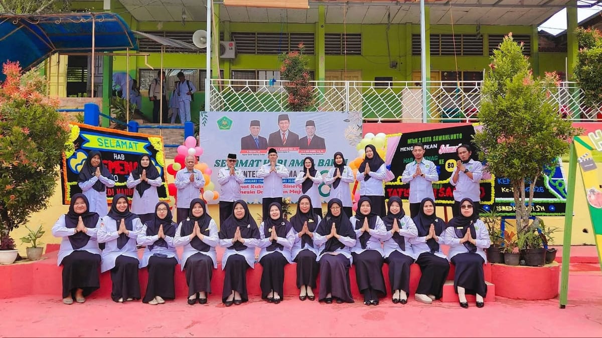 MTsN 2 Sawahlunto meraih Penilaian Terbaik Kinerja Kepala Madrasah (PKKM) 2025