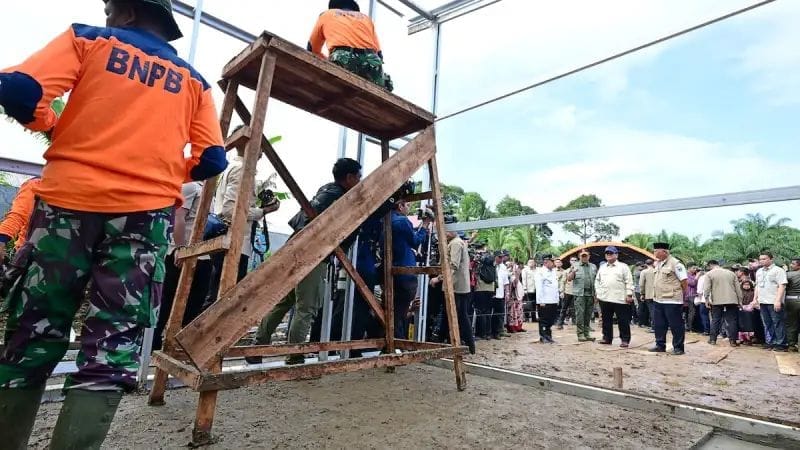750 Huntara Akan Dibangun Untuk Sumatra Barat