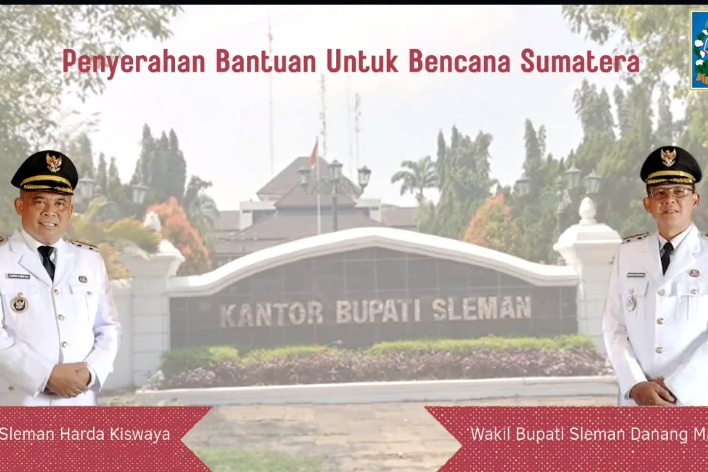 KORPRI Pemkab Sleman Salurkan Bantuan Kemanusiaan bagi Korban Bencana Kabupaten Agam