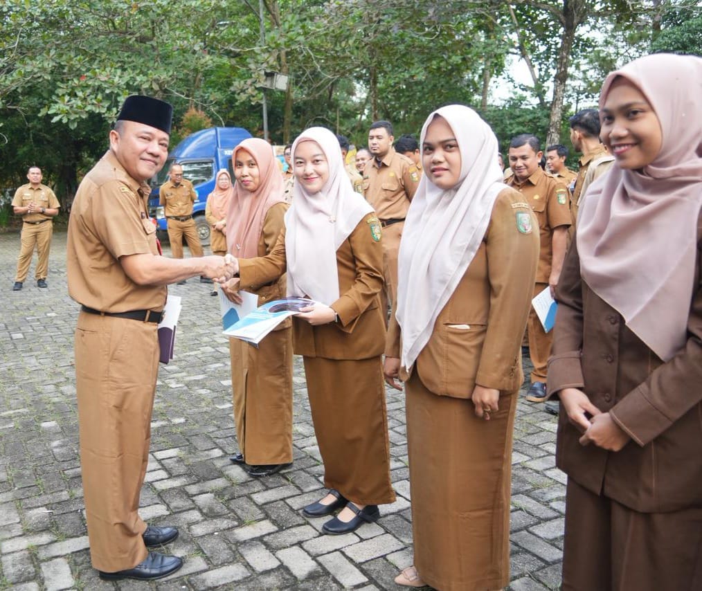 58 Orang PPPK Kominfo Kuantan Singingi Terima Surat Perintah Melaksanakan Tugas