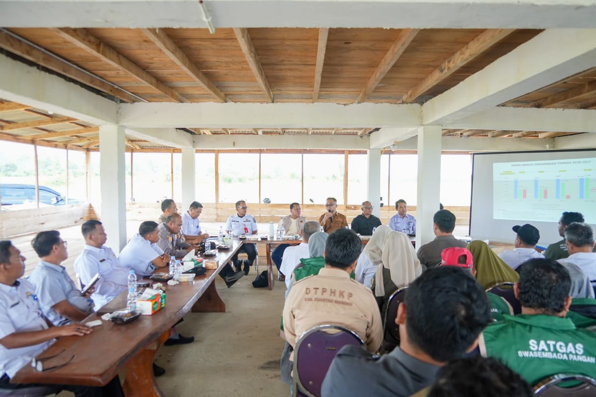 Bekas Tambang Disulap Jadi Lahan Pertanian Produktif, Bupati Kuansing Dorong Program IP 200
