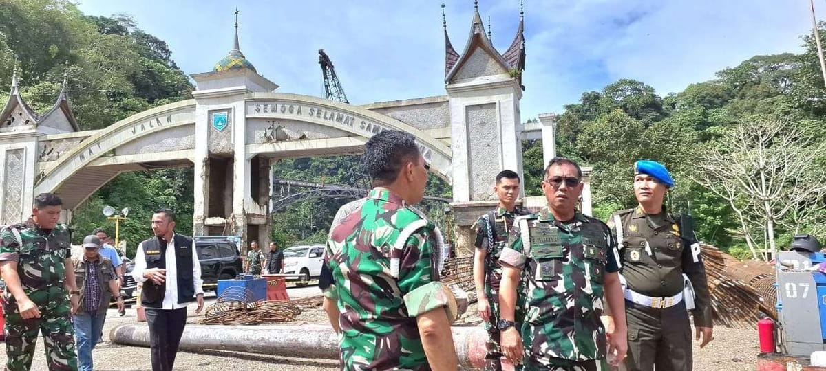 Tiga Prajurit Gugur, Pahlawan Bencana Padang Panjang