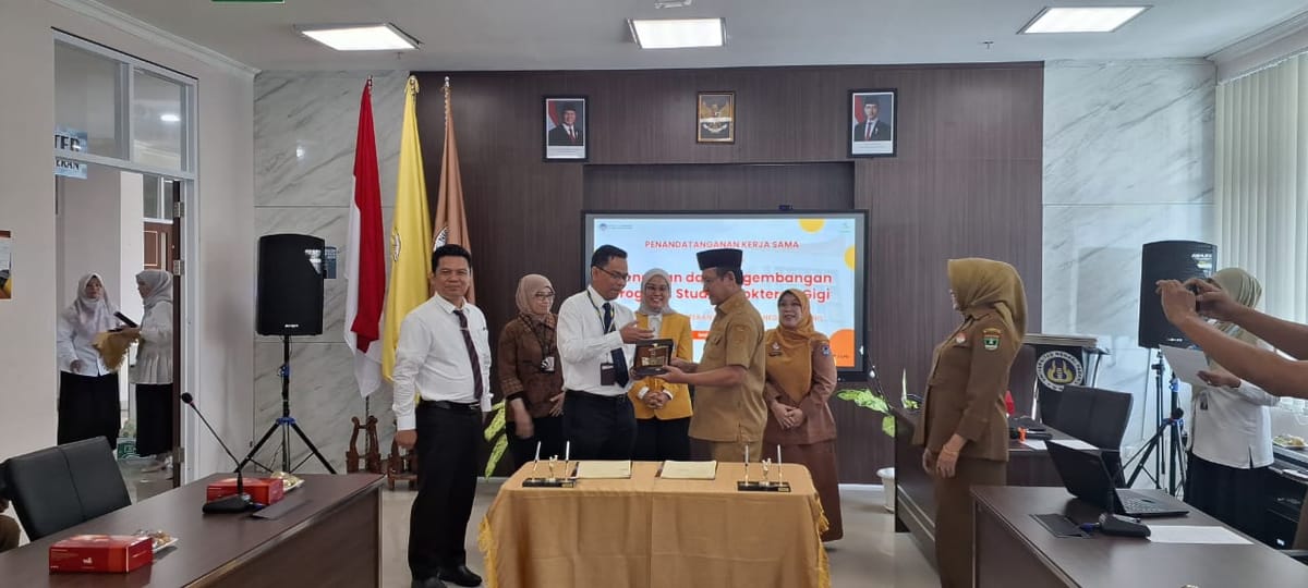 FKG UNP Hadir, Empat Kabupaten/Kota Tandatangani PKS