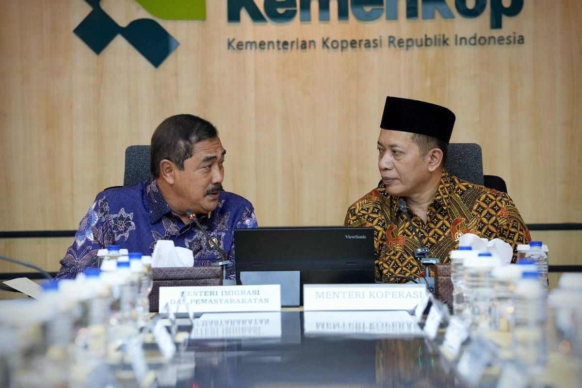 Menkop  dan Menteri Imigrasi Bahas Bersama  Pendampingan Warga Binaan dalam Ekosistem Koperasi