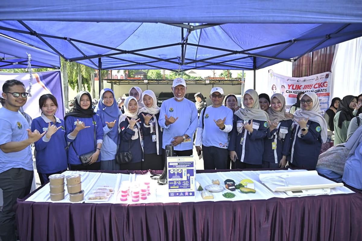 Momentum Peringatan Hari Gizi Nasional ke-66, Gubernur Mahyeldi Ajak Masyarakat Lebih Peduli Gizi Seimbang