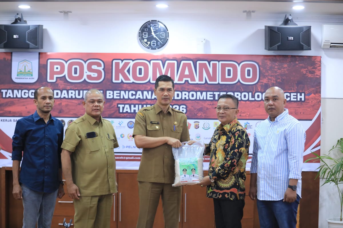 Pemkab Konawe Salurkan Bantuan 100 Ton Beras untuk Korban Bencana Aceh