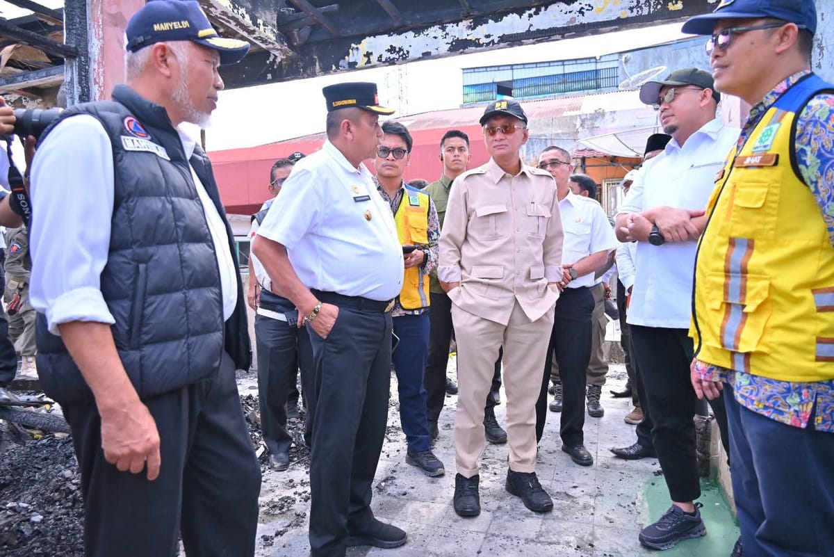 Menteri PU: Revitalisasi Pasar Payakumbuh Segera Diproses