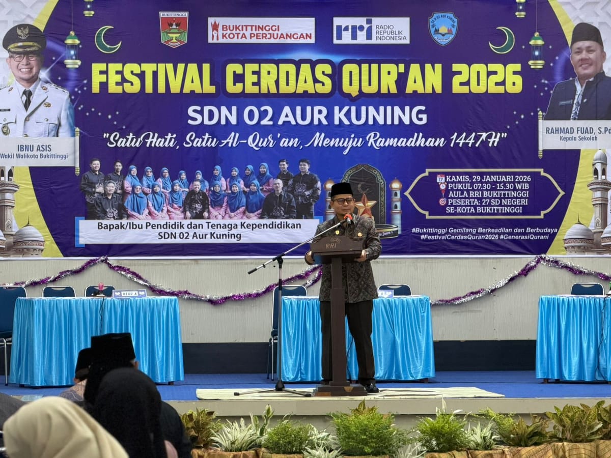 Festival Cerdas Qur’an Wujudkan Visi Bukittinggi Kota Gemilang