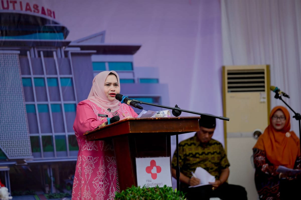 Bupati Bengkalis Resmikan Pengembangan Pembangunan RSU Mutiasari Mandau