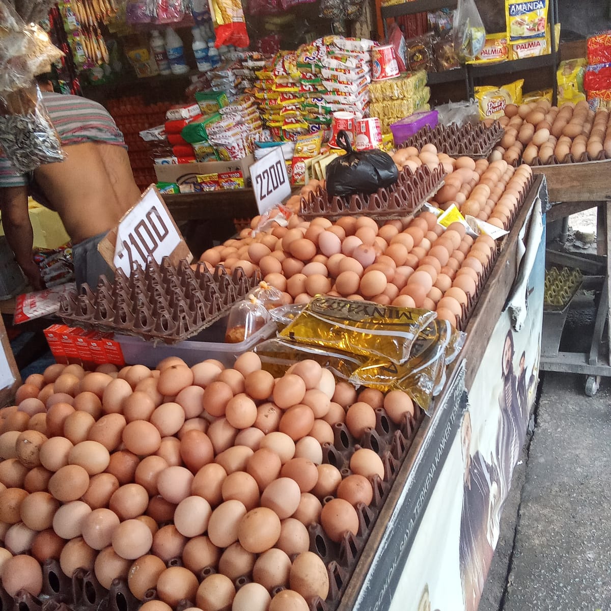 Jelang Imlek, Harga Sembako Relatif Stabil, Gula Bergerak Naik