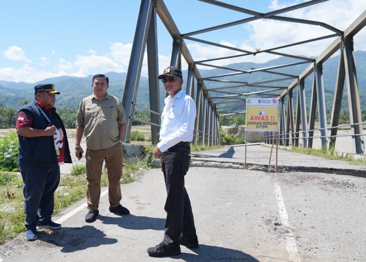 Menteri Dody Beri Solusi Bangun Sabo Dam di Kawasan Hulu Sungai Alas Aceh
