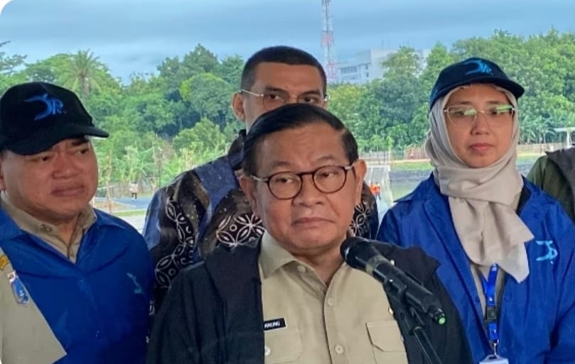 Pramono  Minta Nama Waduk Cilangkap Giri Kencana Diubah Menjadi Waduk Batu Licin