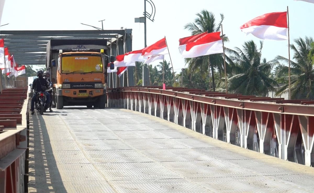 Jembatan Permanen Kruweng Tingkeum  Mulai Dibangun Minggu Ketiga Januari 2026