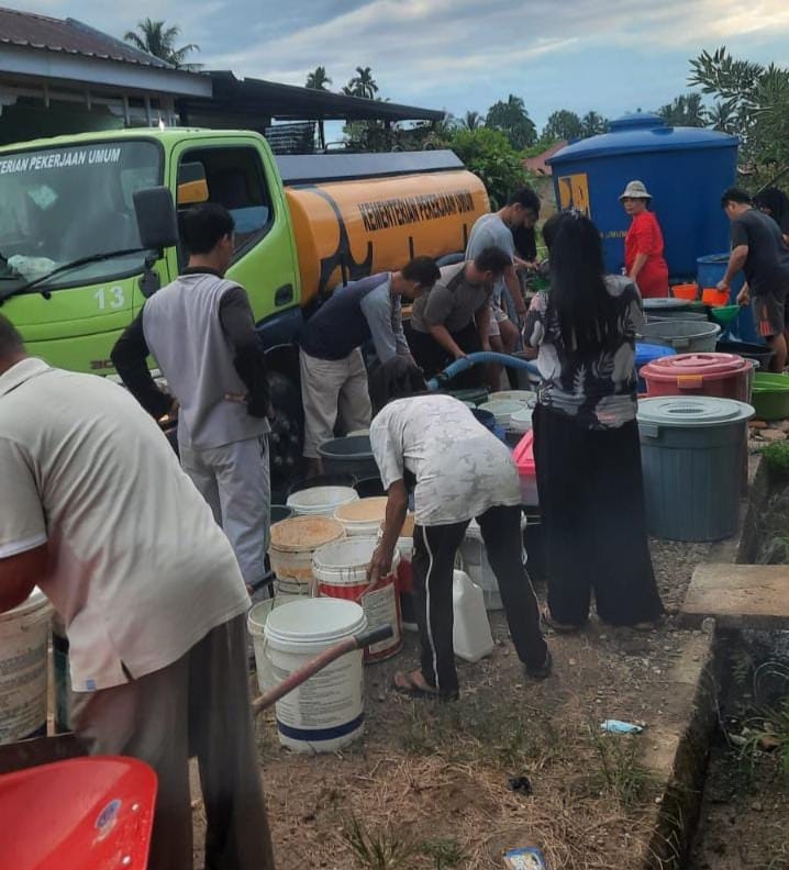 Satu Bulan Kekeringan Landa Dua Kecamatan di Padang