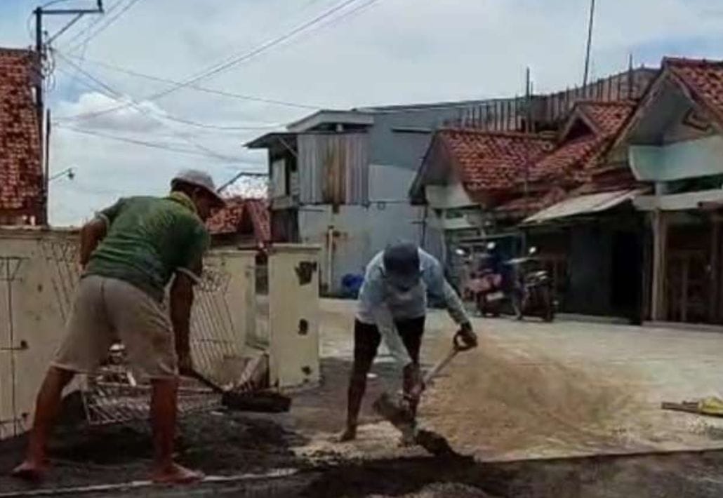 Atasi Banjir Rob Ruas Jalan di Desa Blacanan Ditinggikan 80 Sentimeter