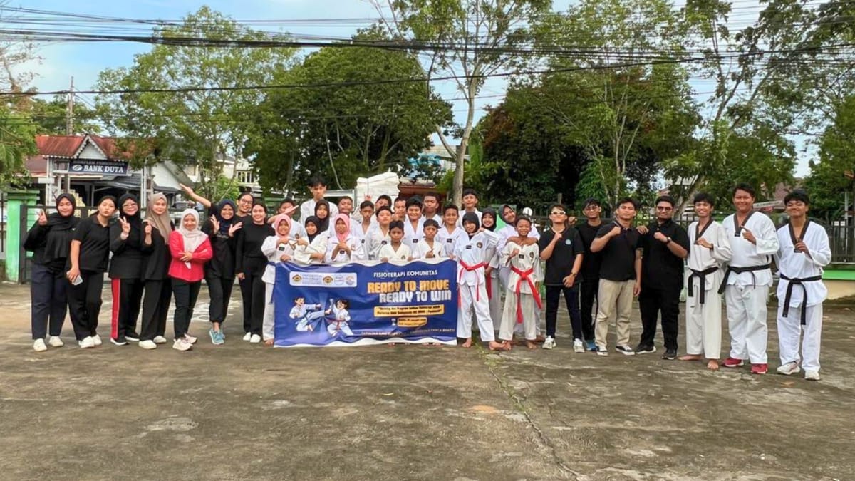 Mahasiswa Fisioterapi UPB Dukung Performa Atlet Taekwondo