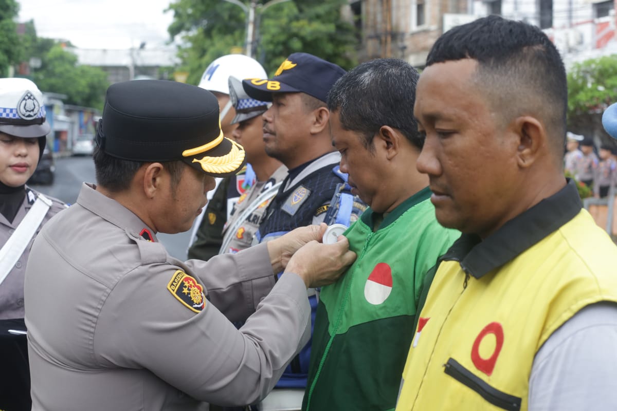 Apel Gelar Pasukan Operasi Keselamatan Pallawa 2026, Fokus Wujudkan Tertib Lalu Lintas  di Parepare