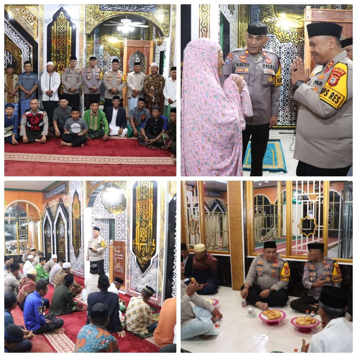 Kapolres Jeneponto Gelar Safari Subuh, Ajak Masyarakat Ciptakan Kondusivitas