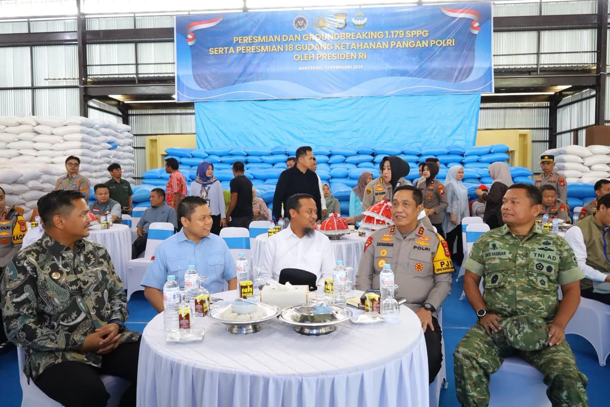 Peresmian dan Groundbreaking SPPG Polri serta Gedung Ketahanan Polri,Kapolda sulsel ikuti secara Virtual dari Bantaeng