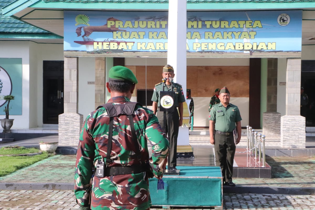 Kasdim 1425/Jeneponto Pimpin Upacara 17-an, Teguhkan Profesionalisme dan Kesiapsiagaan Prajurit