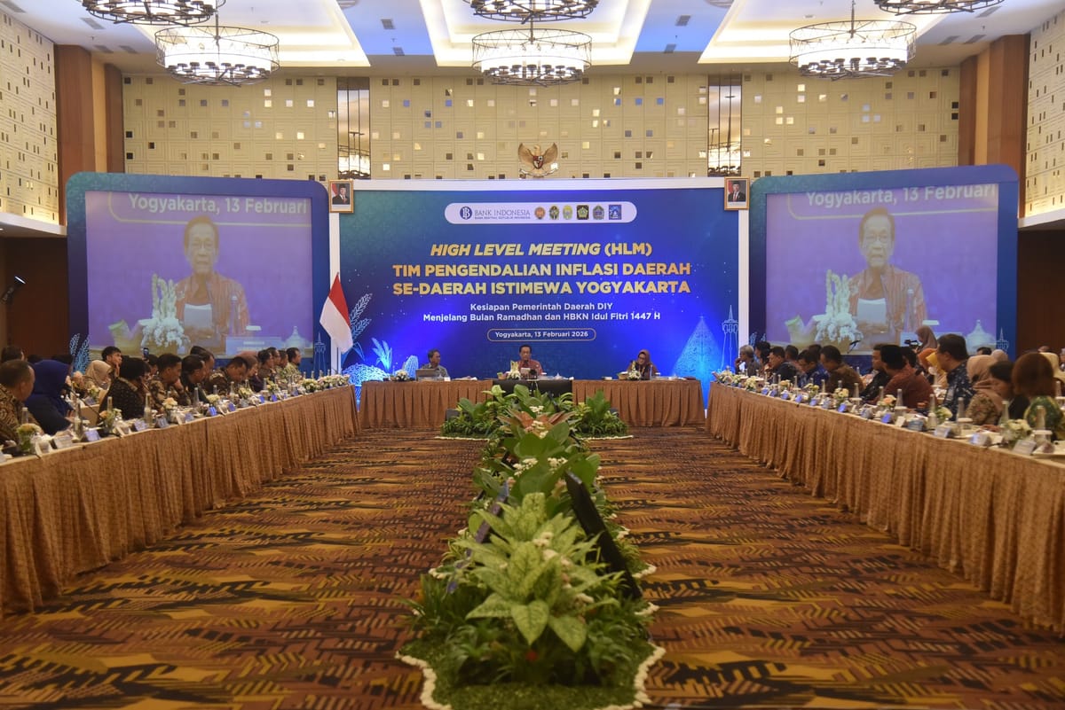 Sri Sultan Apresiasi TPID DIY Kinerja Terbaik se Jawa–Bali Jelang Ramadan 2026